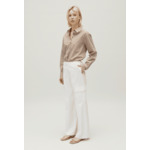 Pantalon cargo blanc
