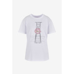 T-Shirt Blanc Optique