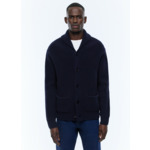 Cardigan en laine certifiée