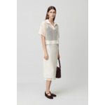 Top manches courtes crochet