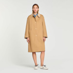 Trench à col strassé