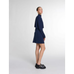 Robe courte 2-en-1 en maille