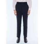 Pantalon de costume ajusté en laine