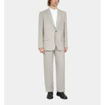 Veste De Costume Beige En Lin Homme