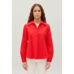 Blouse coton manches longues