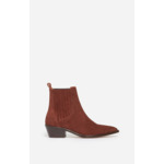 Bottines Santiags En Cuir Suéde Fabriqué Au Portugal