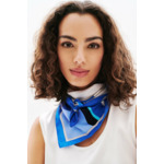 Foulard line 100% soie