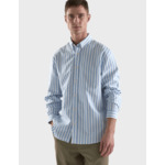 Chemise Gaspard rayée bleue