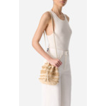 Sac Bourse En Papier Et Bois En Viscose