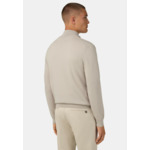 Pull Demi Zip En Laine Mérinos