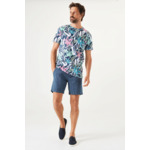 Men T-shirt Blue