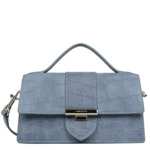 Sac baguette A rabat avec fermoir M Exo Ily