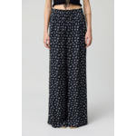 Pantalon large fluide imprimé