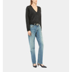 Cardigan Boutonne A Torsades Femme