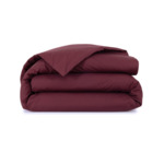 Desforges - Housse de couette en percale de coton gris, Alcove