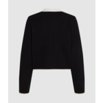 BW FANCY BUTTON KNIT CARDIGAN