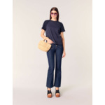 Tee-shirt à manches tweed