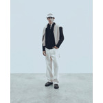 Pull Gilet à Cotes Zippé