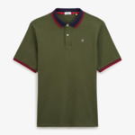 Polo Larry vert militaire