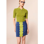 Jupe Jada-Bleu en Polyester