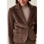 Veste velours cintrée