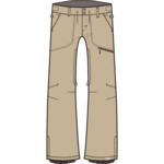 PANTALON DE SNOWBOARD / SKI FEMME