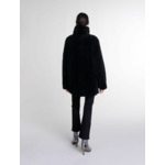 Manteau en cuir réversible