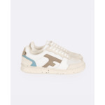 Baskets blanches & beiges