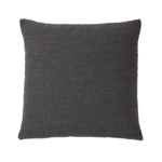 Yves Delorme - Housse de coussin en acrylique gris, Bouclette