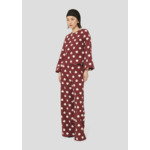 Top Thaissa-Bordeaux en Polyester