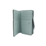 Lettrines de Lancel - Portefeuille Rectangulaire Compact Zippe - AZUR