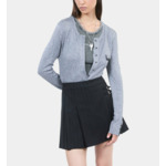 T-Shirt Manches Longues Gris Femme