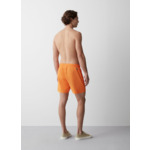 Maillot de bain de couleur unie avec taille élastique