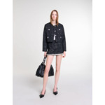 Veste courte en tweed