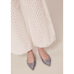 Pantalon Paquita-Blanc en Coton
