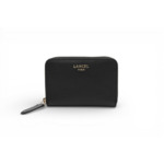 Lettrines - Petit Portefeuille Zippe - Noir