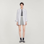 Chemise oversized à rayures