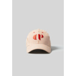 Casquette rayée monogramme CP