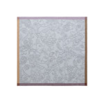 Yves Delorme - Serviette de table en lin rose, Perse