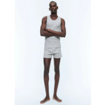 Caleçon en coton biologique côtelé