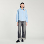 Chemise goutte strass