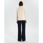 Manteau Modesta Ecru en Polyuréthane