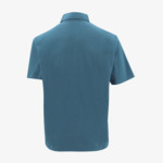 Polo manches courtes en coton avec broderie SB bleu