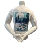 M Timberview Trail FS Graphic Tee Blanc