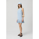 Robe courte sans manches