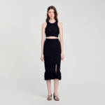 Top en maille fantaisie