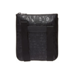 Sac à bandoulière plat pour homme - nero