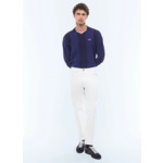 Pantalon 5 poches en twill de coton