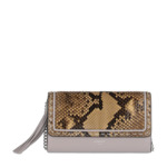 Premier Flirt De Lancel - Porte monnaie Femme Exotique - Multico Gris Mauve