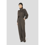 Pantalon Porticcio-Charcoal en Viscose Ecovero
